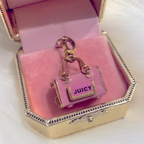 Juicy Couture Pink Dog Carrier Charm Like New Excellent Condition - Picture 12 of 13